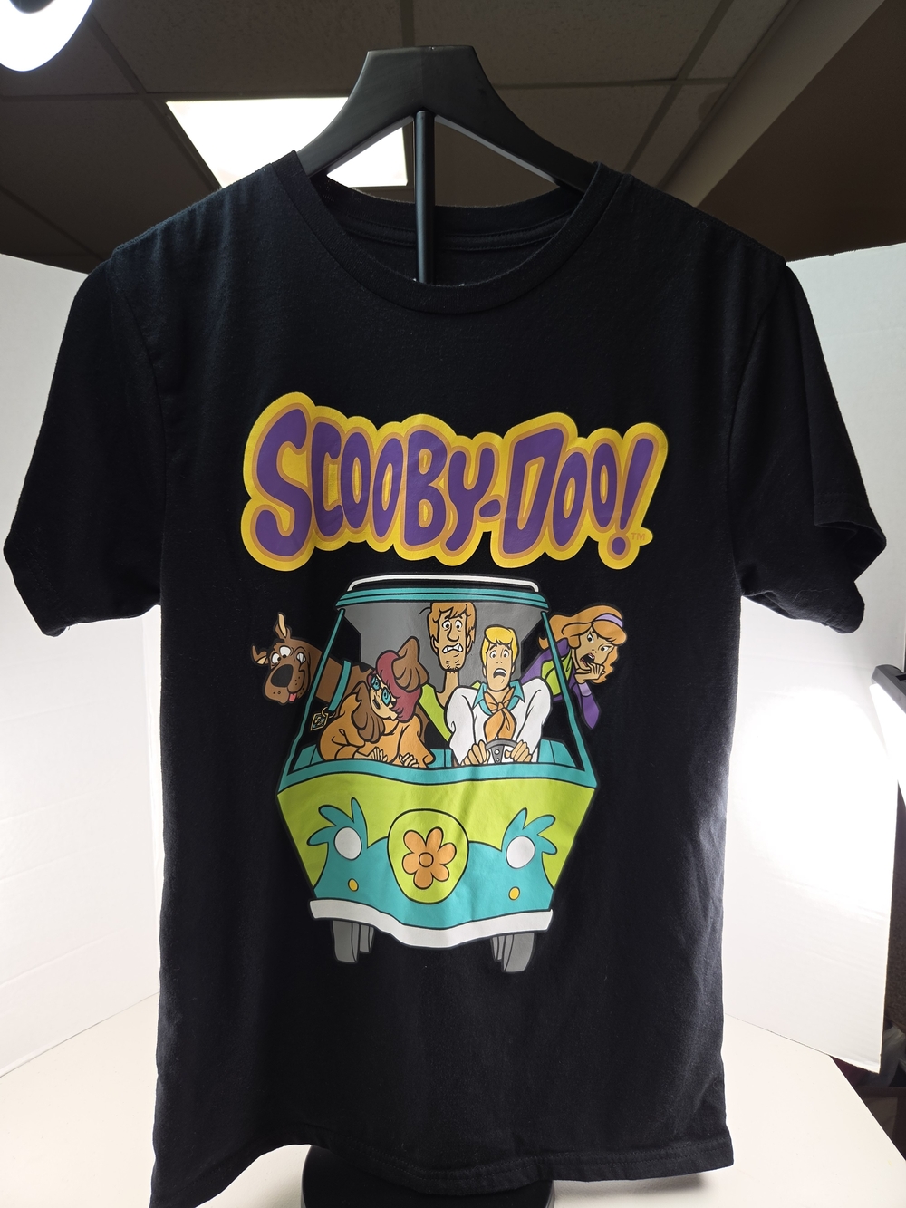 Scooby-Doo! Medium Black Graphic Tee Like New